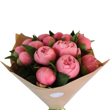 Buchet bujori somon